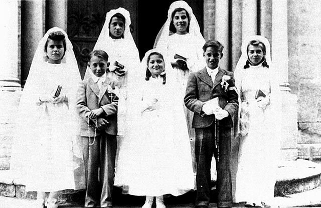  Communion solennelle en 1943 